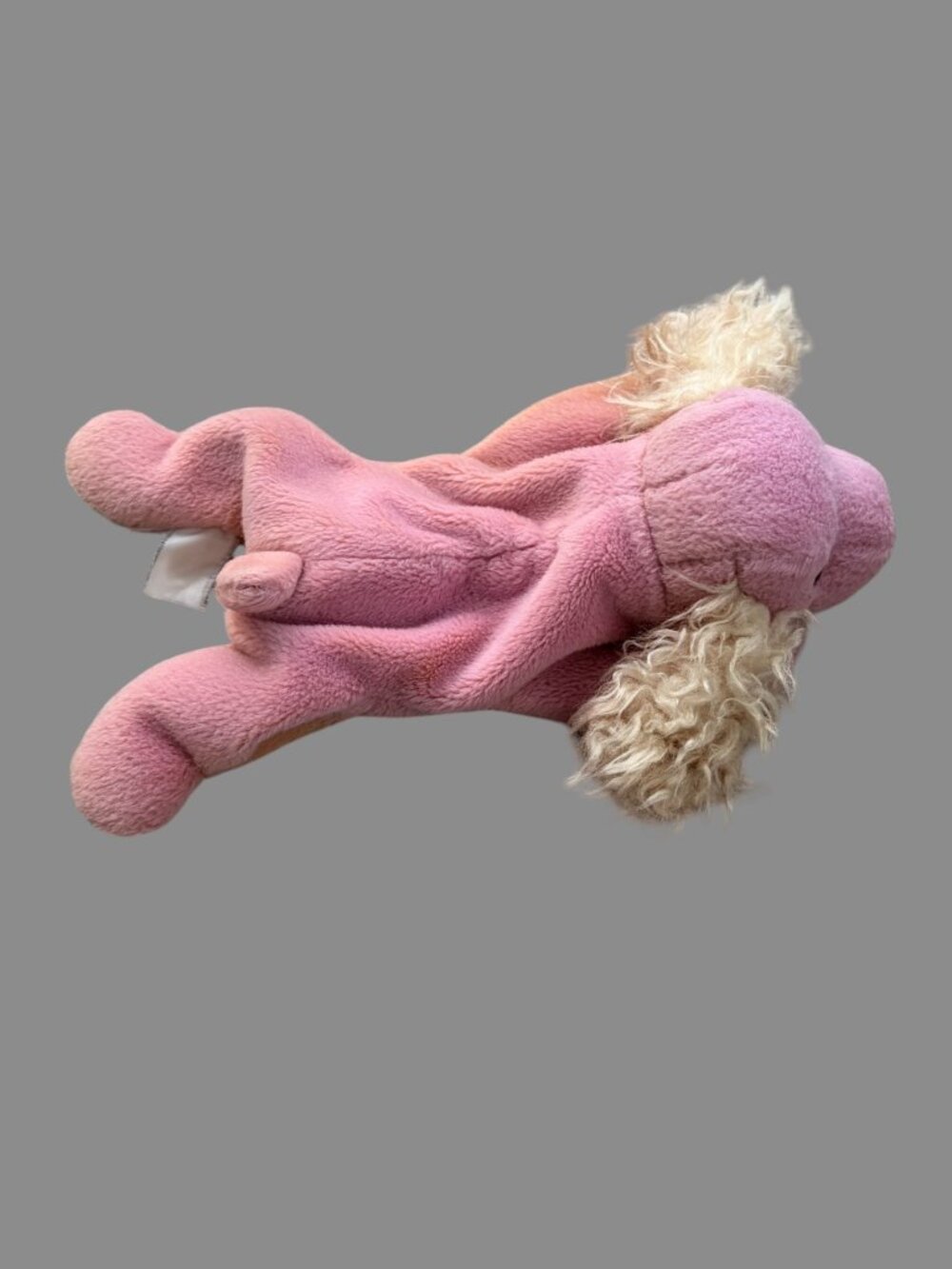 Ty Beanie Baby Spunky Cocker Spaniel Retired 1997 Plush Dog Pink/Tan Variant - Picture 5 of 8